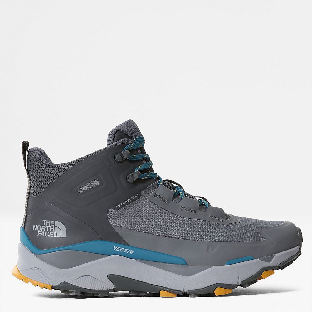 The North Face Hiking Boots Mens Australia - The North Face Vectiv Exploris Futurelight™ Grey Hiking